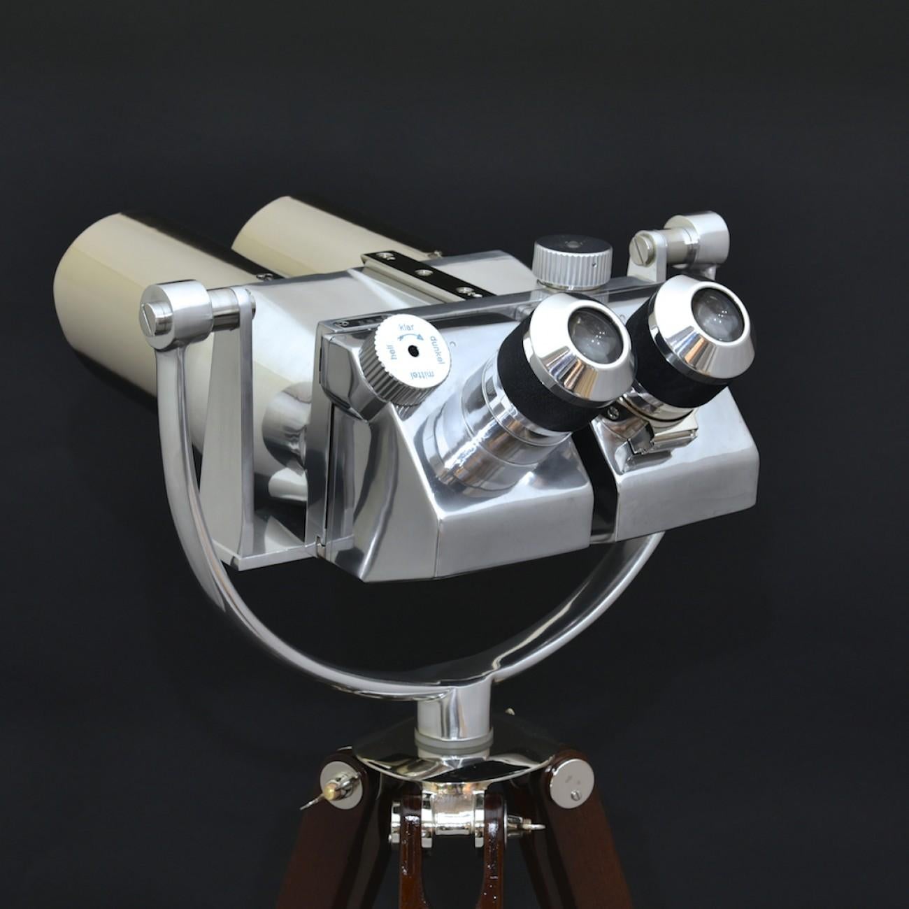 J. Schneider WWII Military 10 x 80 Binoculars, circa 1940 4
