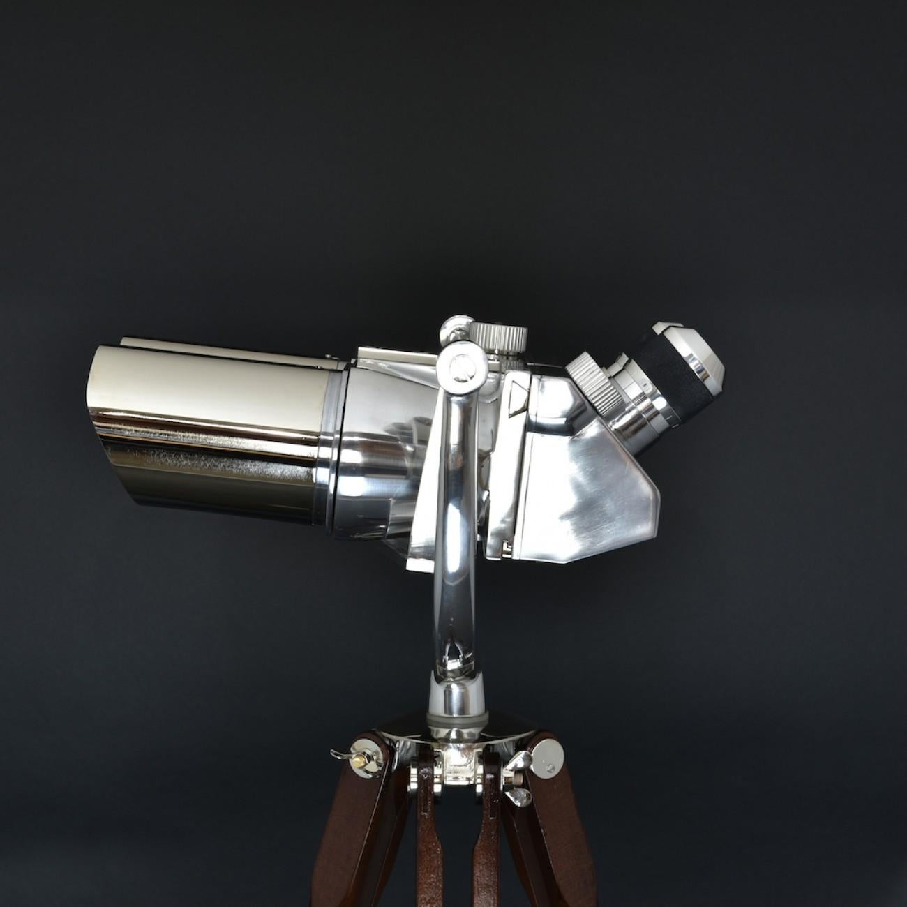 Mid-20th Century J. Schneider WWII Military 10 x 80 Binoculars, circa 1940