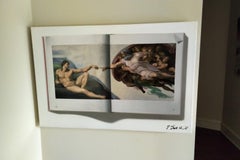 The Creation of Adam -- Original Oil Painting -- Please watch attached video