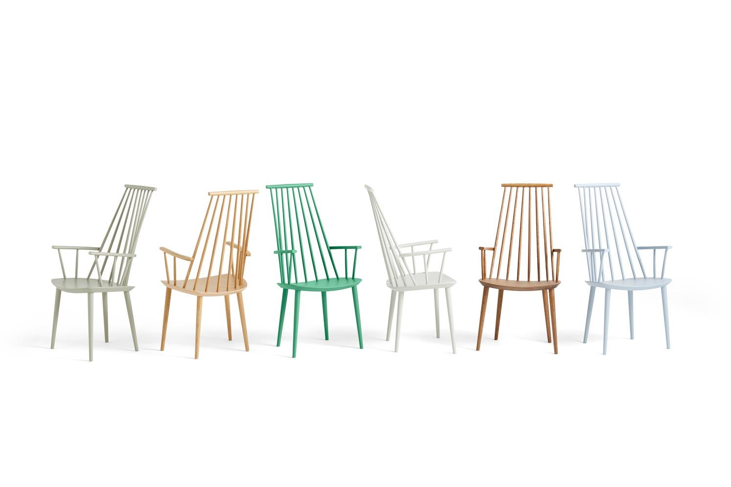 Silla Serie J J110, roble lacado de Poul M. Volther para Hay Lacado en venta