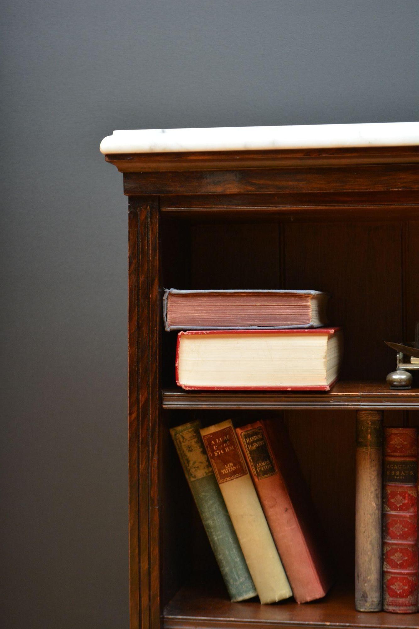 J. Shoolbred Low Open Bookcase For Sale 3