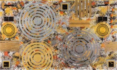 METALLICA (Gold, Silver, Bronze, Copper, Black, Abstract Expressionist Painting)