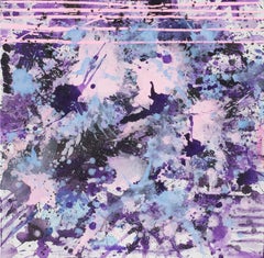 PurpleField (Abstract Expressionist Painting)
