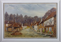 J. Strange - 20th Century Oil, Castle Combe, Wiltshire