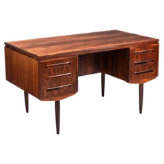 Escritorio de J. Svenstrup en palisandro A.P. AM Mobler, Dinamarca, 1960