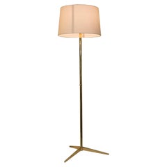 J T Kalmar Att. Brass Floor Lamp