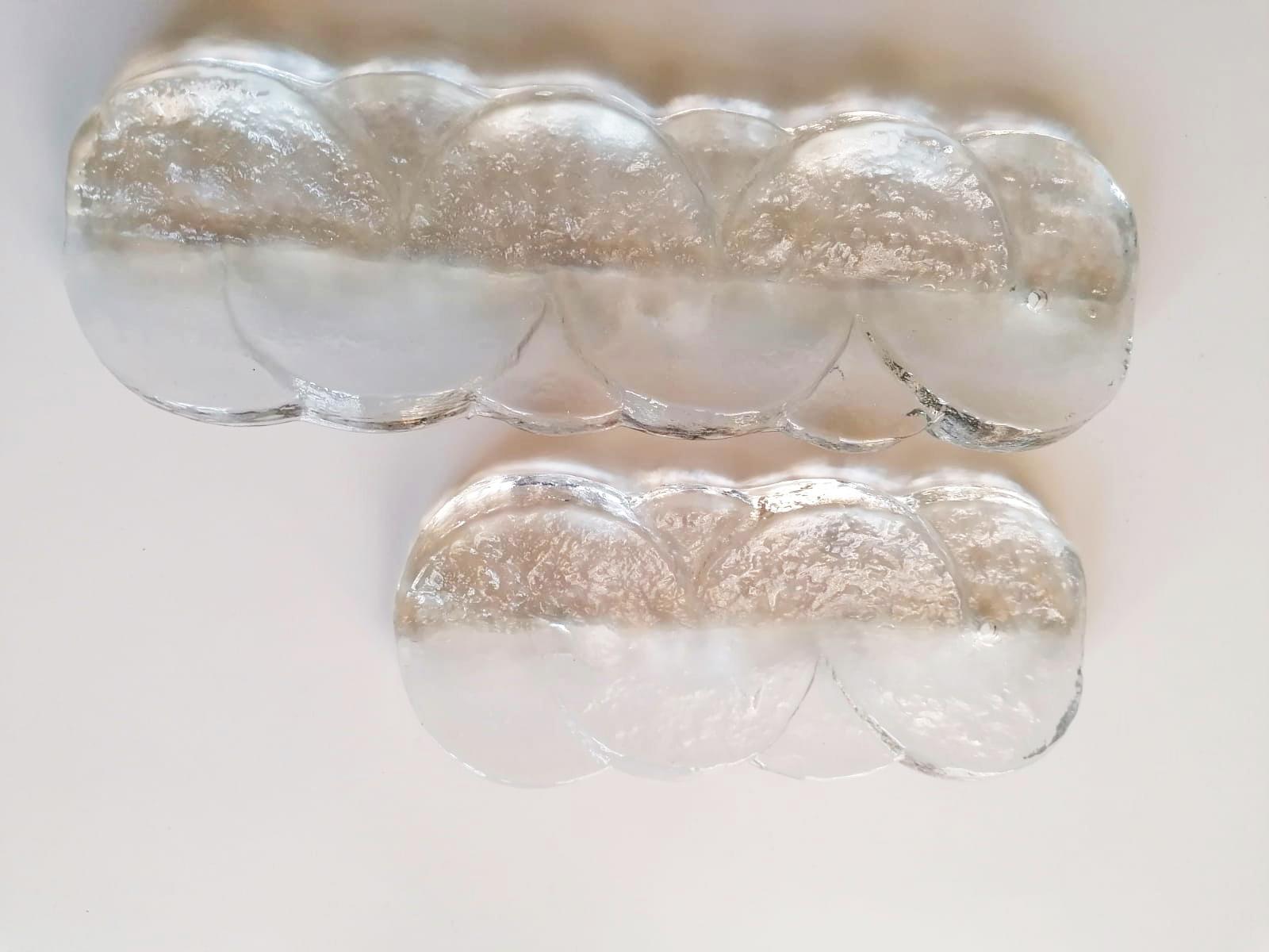 J. T. Kalmar Citrus-Kronleuchter aus Kristallglas mit Wirbelkristallglas im Zustand „Gut“ im Angebot in Vienna, AT