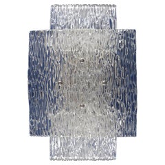 J. T. Kalmar Ice Glass Wall Light or Sconce