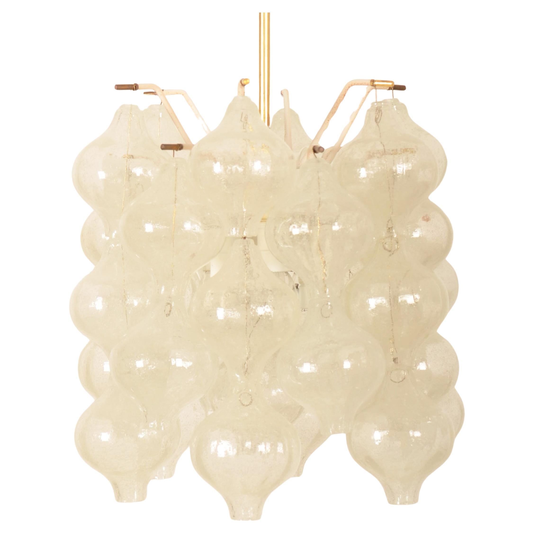 J. T. Kalmar "Tulipan" Chandelier  For Sale