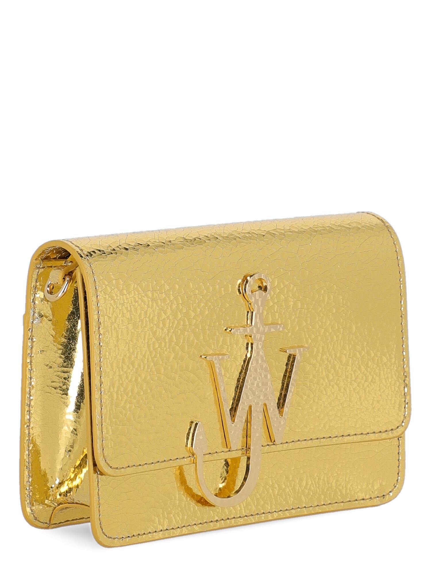 J. W. Anderson Woman Shoulder bag Gold Leather In Excellent Condition For Sale In Milan, IT