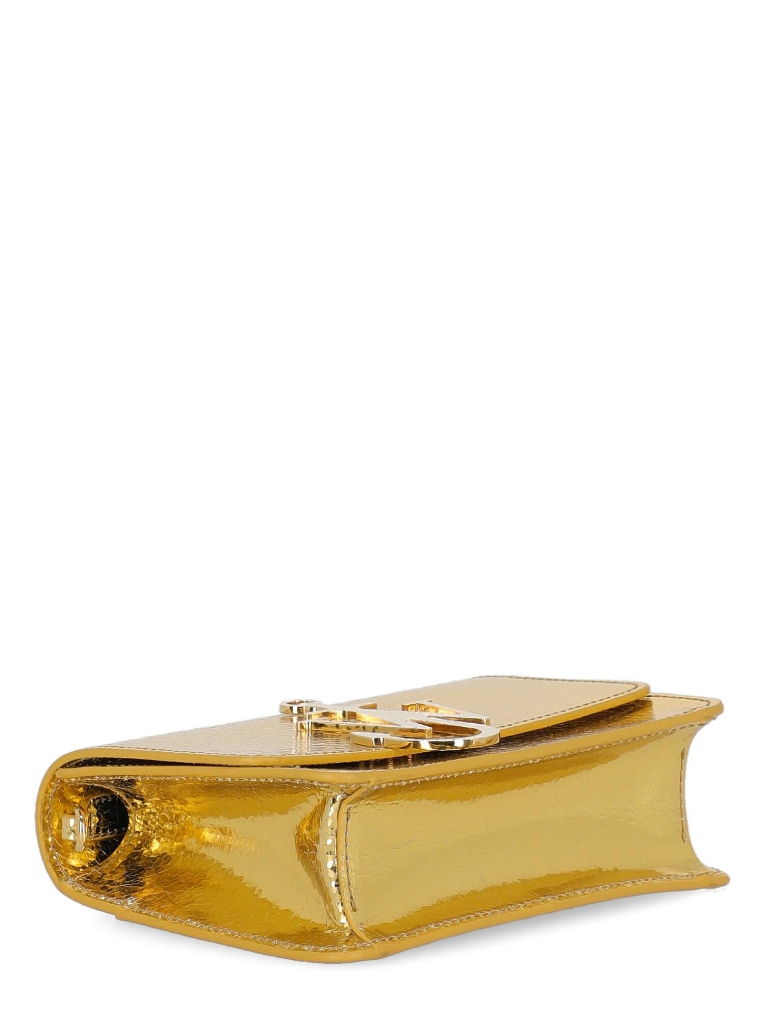 J. W. Anderson Woman Shoulder bag Gold Leather For Sale 1