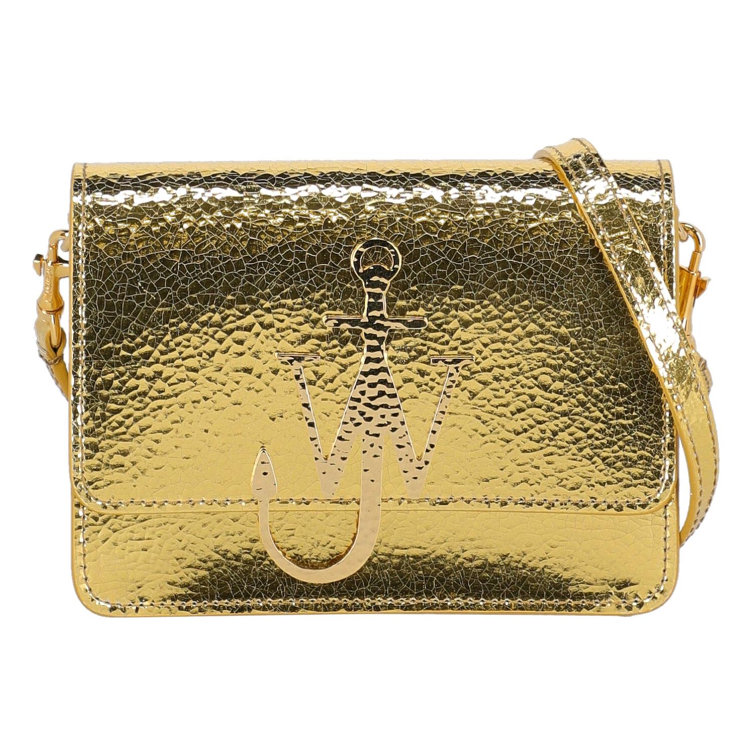 J. W. Anderson Woman Shoulder bag Gold Leather For Sale