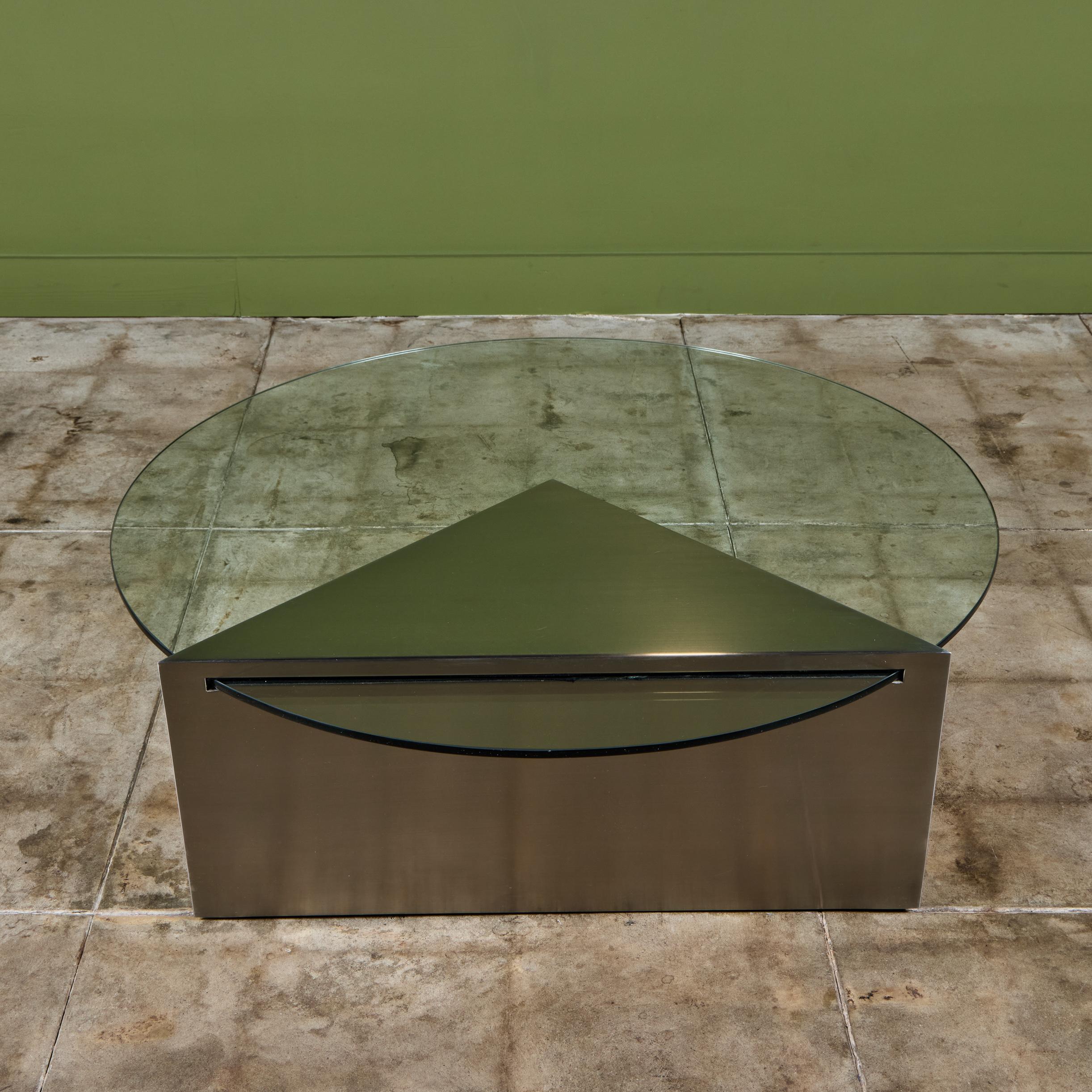 Table basse en porte-à-faux J. Wade Beam pour Breuton en vente 3