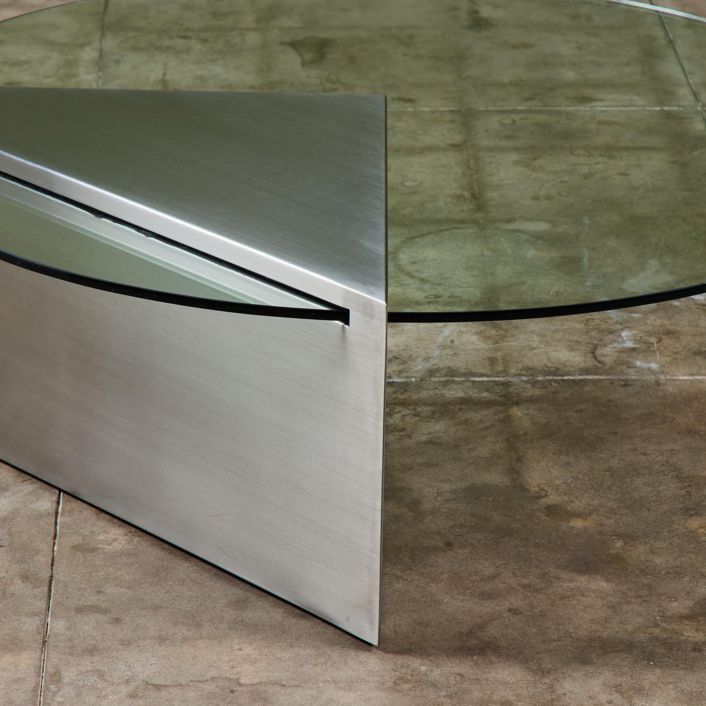 Table basse en porte-à-faux J. Wade Beam pour Breuton en vente 7