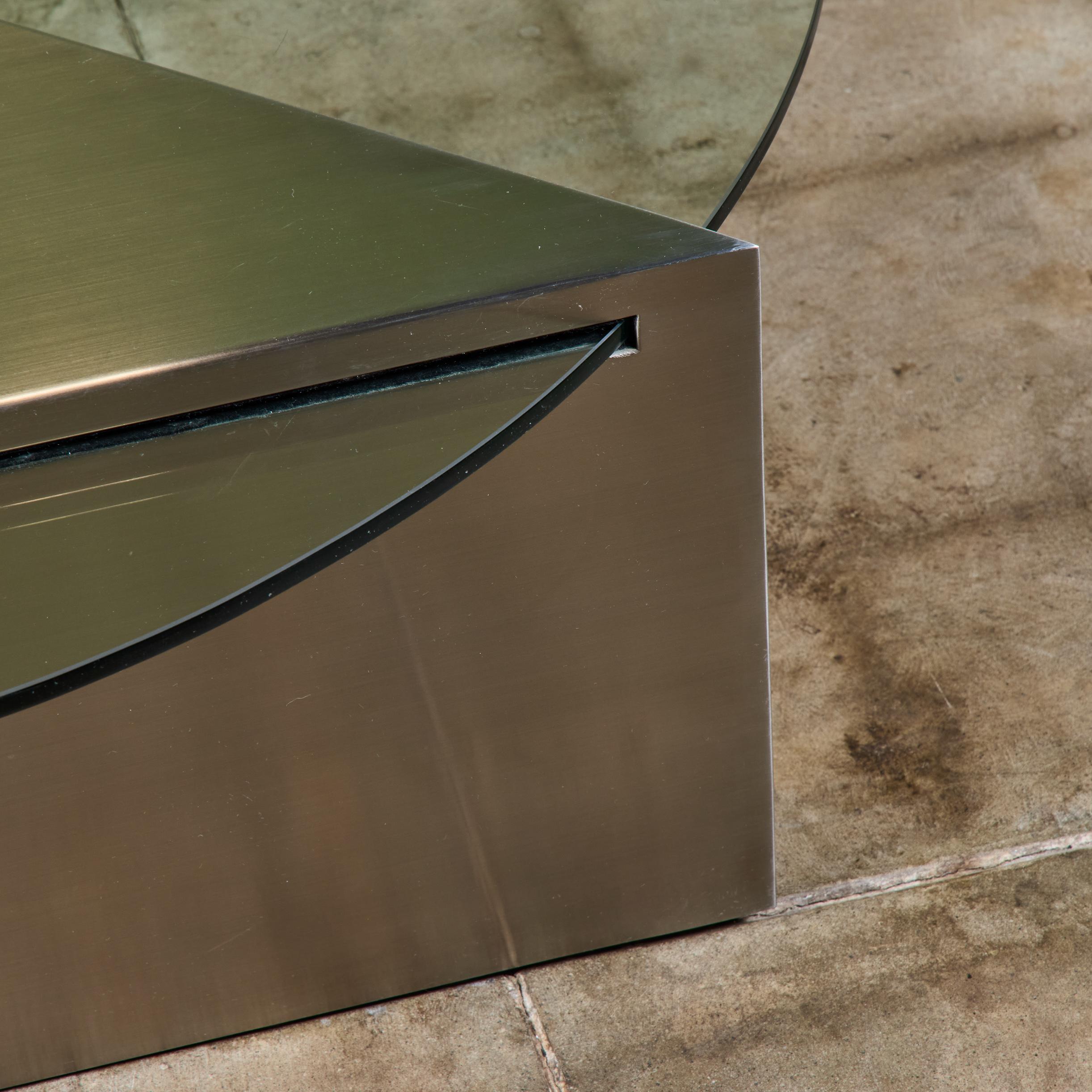 Table basse en porte-à-faux J. Wade Beam pour Breuton en vente 8