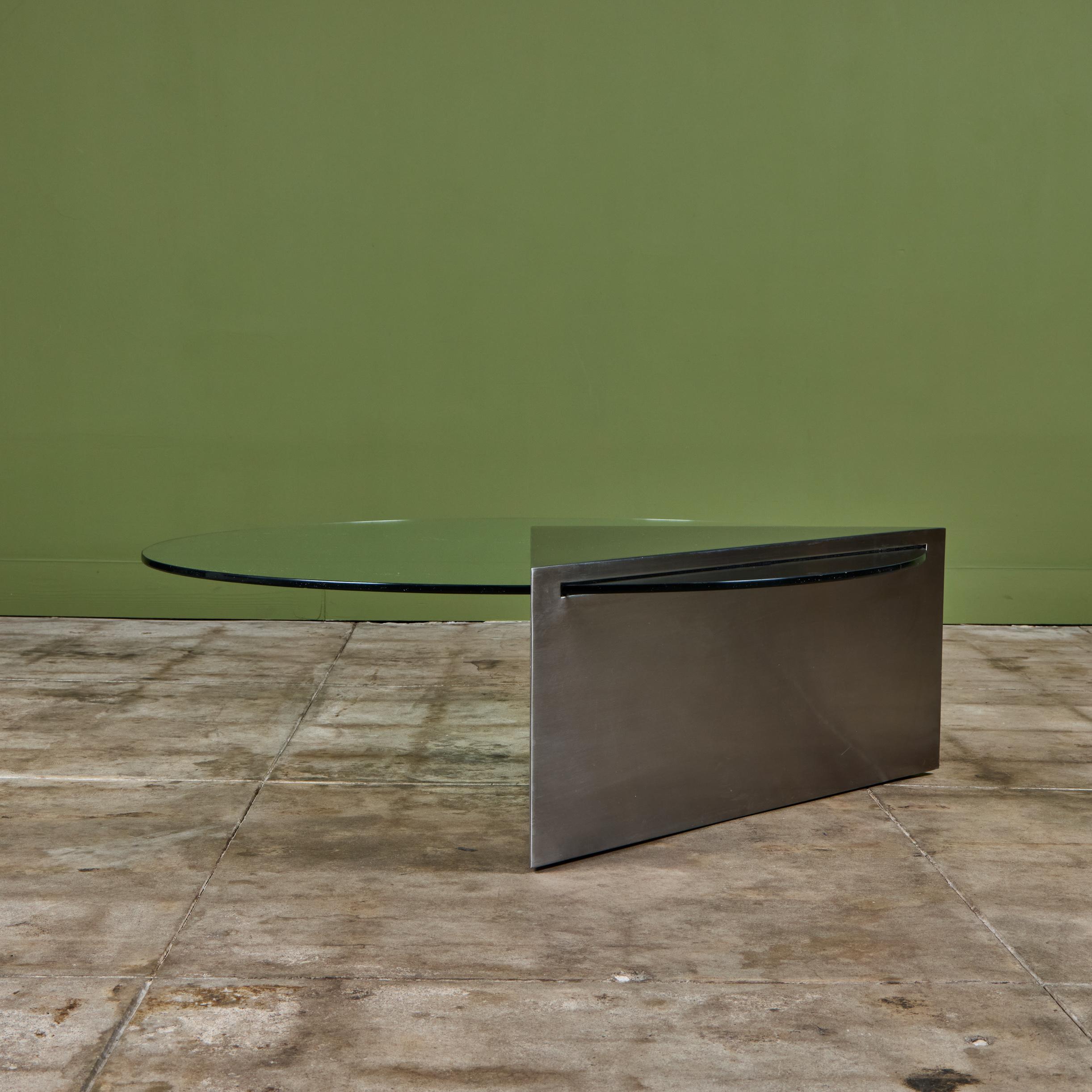 Américain Table basse en porte-à-faux J. Wade Beam pour Breuton en vente