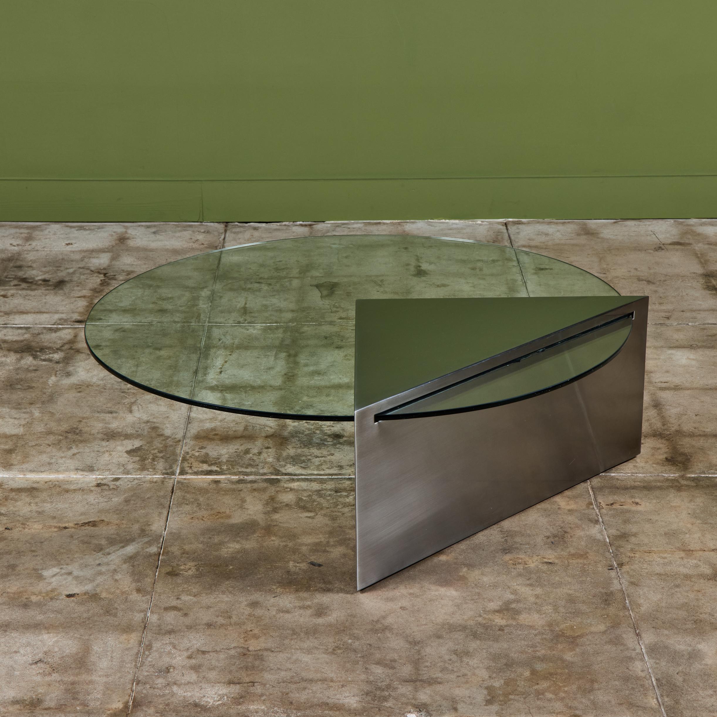 Table basse en porte-à-faux J. Wade Beam pour Breuton Bon état - En vente à Los Angeles, CA