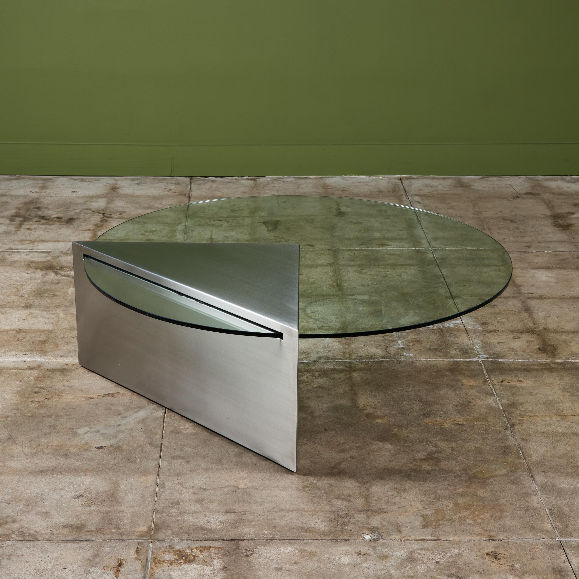 20ième siècle Table basse en porte-à-faux J. Wade Beam pour Breuton en vente
