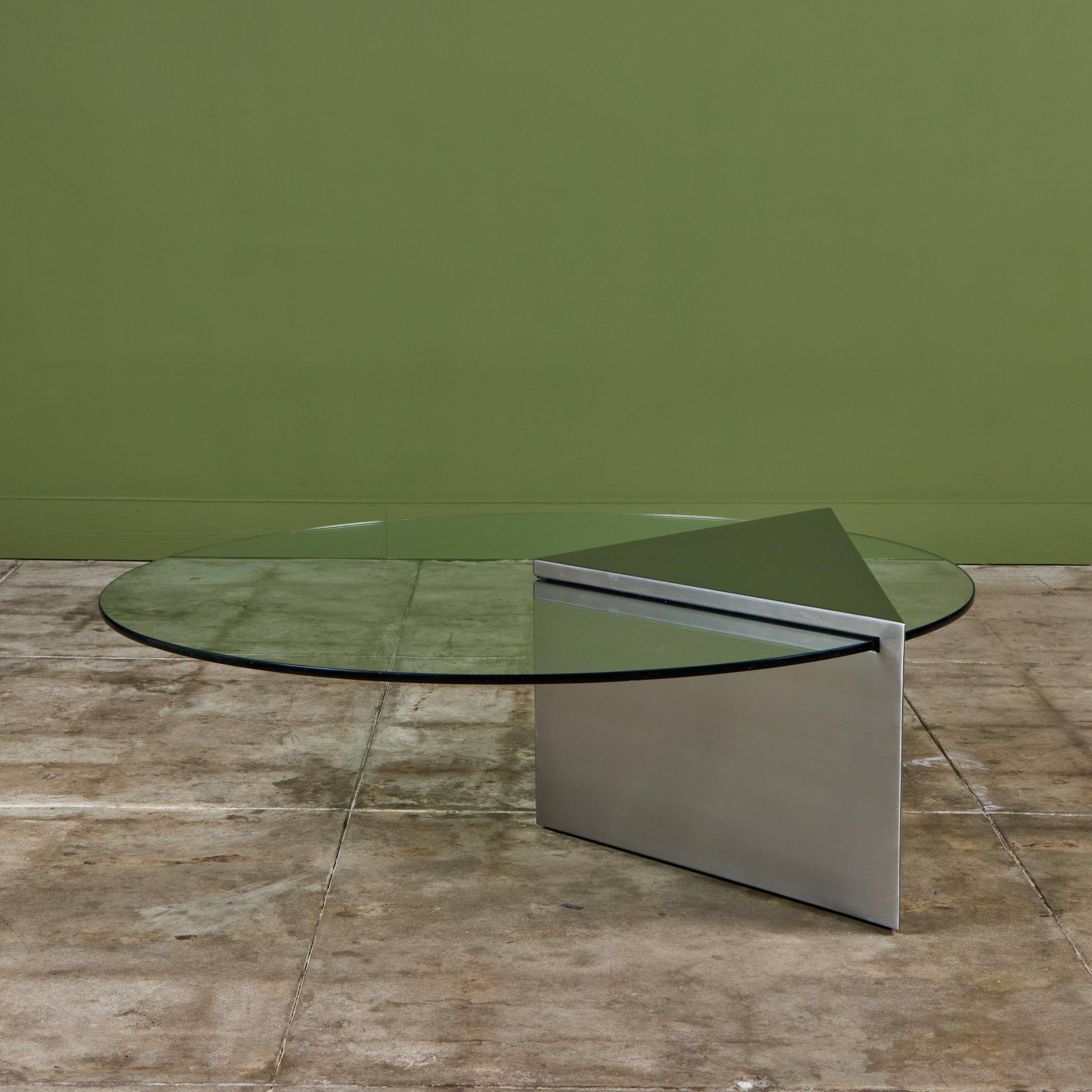 Table basse en porte-à-faux J. Wade Beam pour Breuton en vente 2