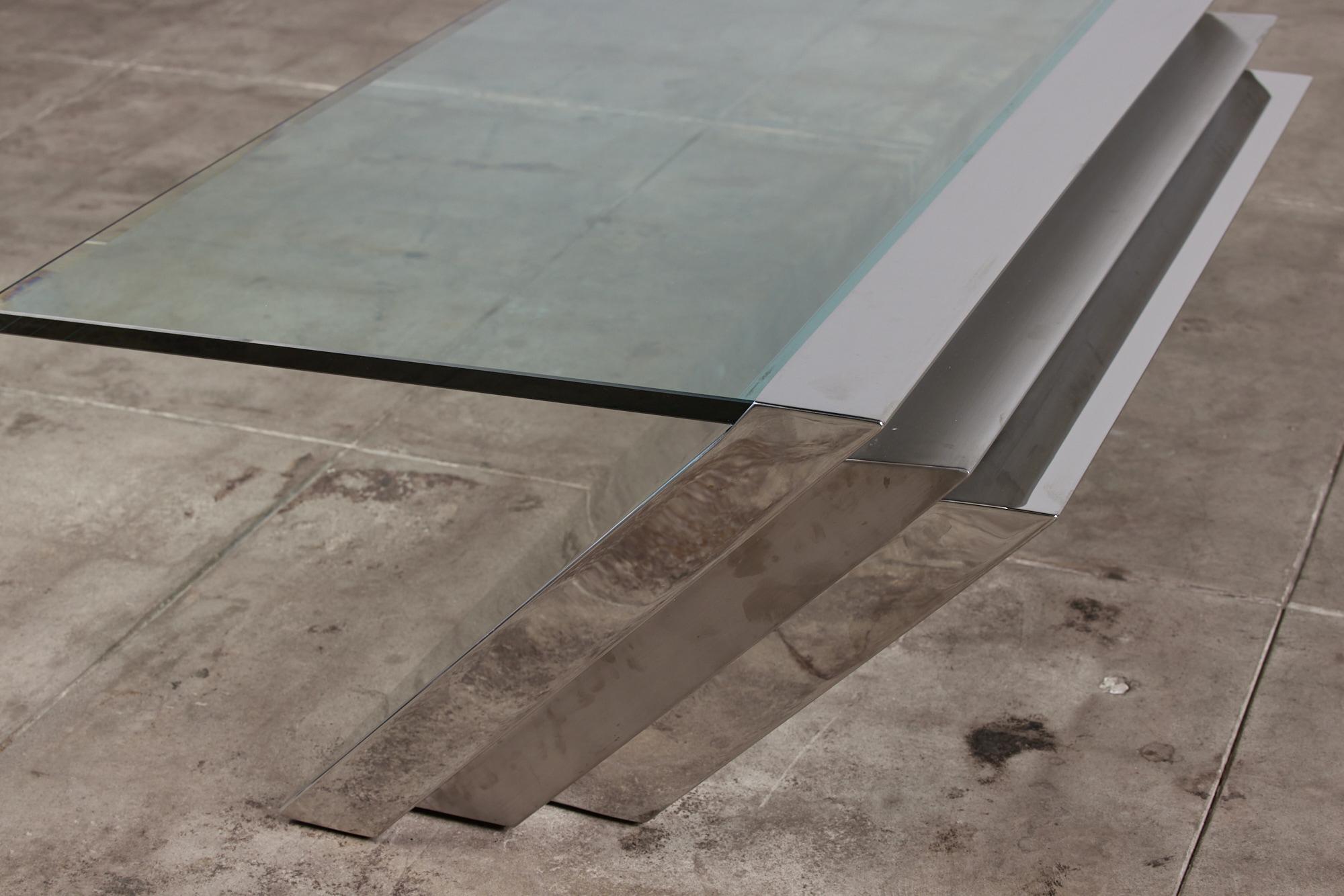J. Wade Beam for Breuton Cantilevered Coffee Table In Good Condition In Los Angeles, CA