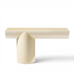 J. Wade Beam para Brueton Mesa consola "Tee" de mediados de siglo