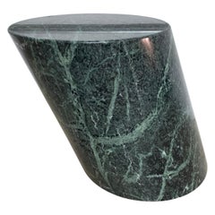 J Wade Beam Green Marble Zephyr Side or End Occasional Drinks Table for Brueton