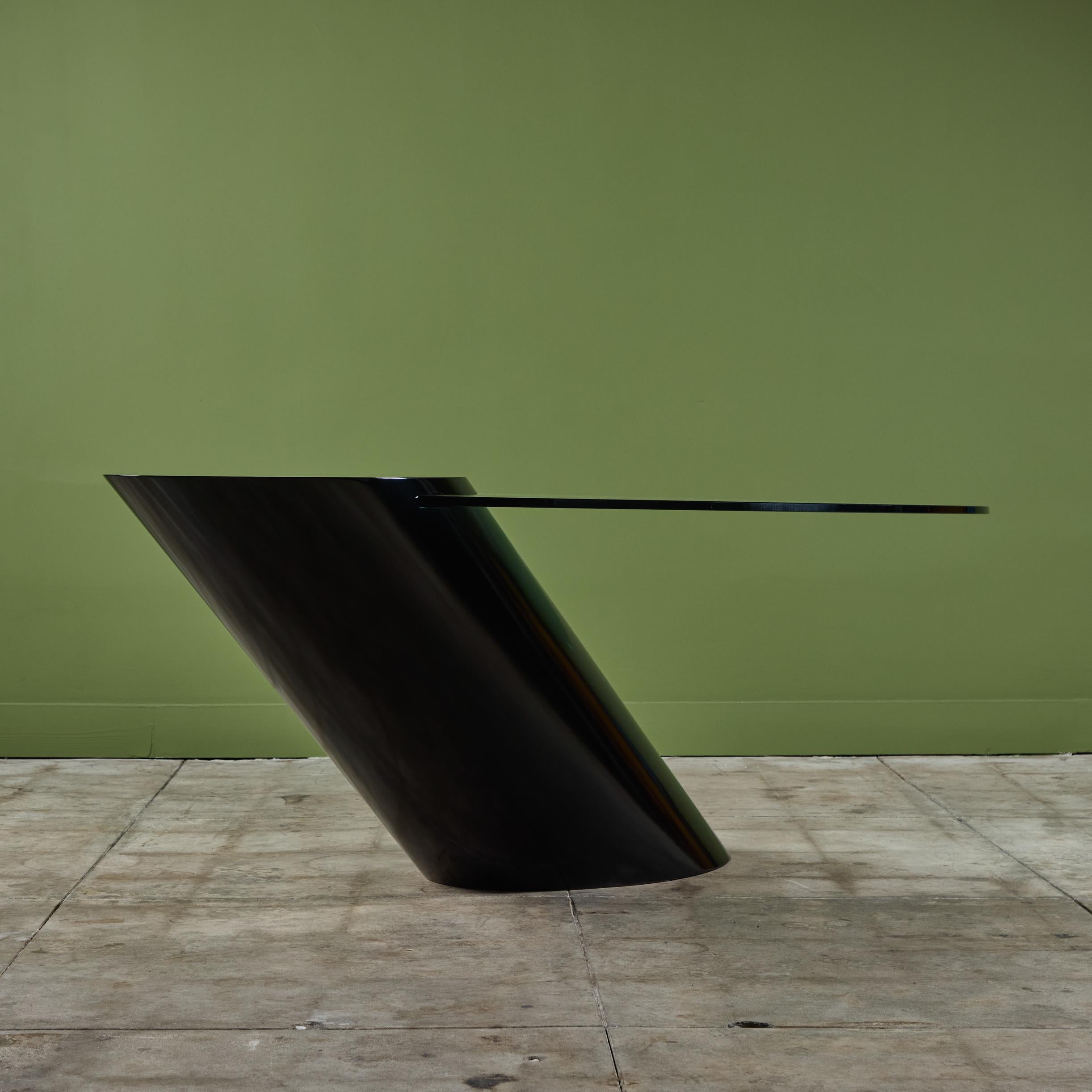 Metal J Wade Beam Zephyr Dining Table for Brueton
