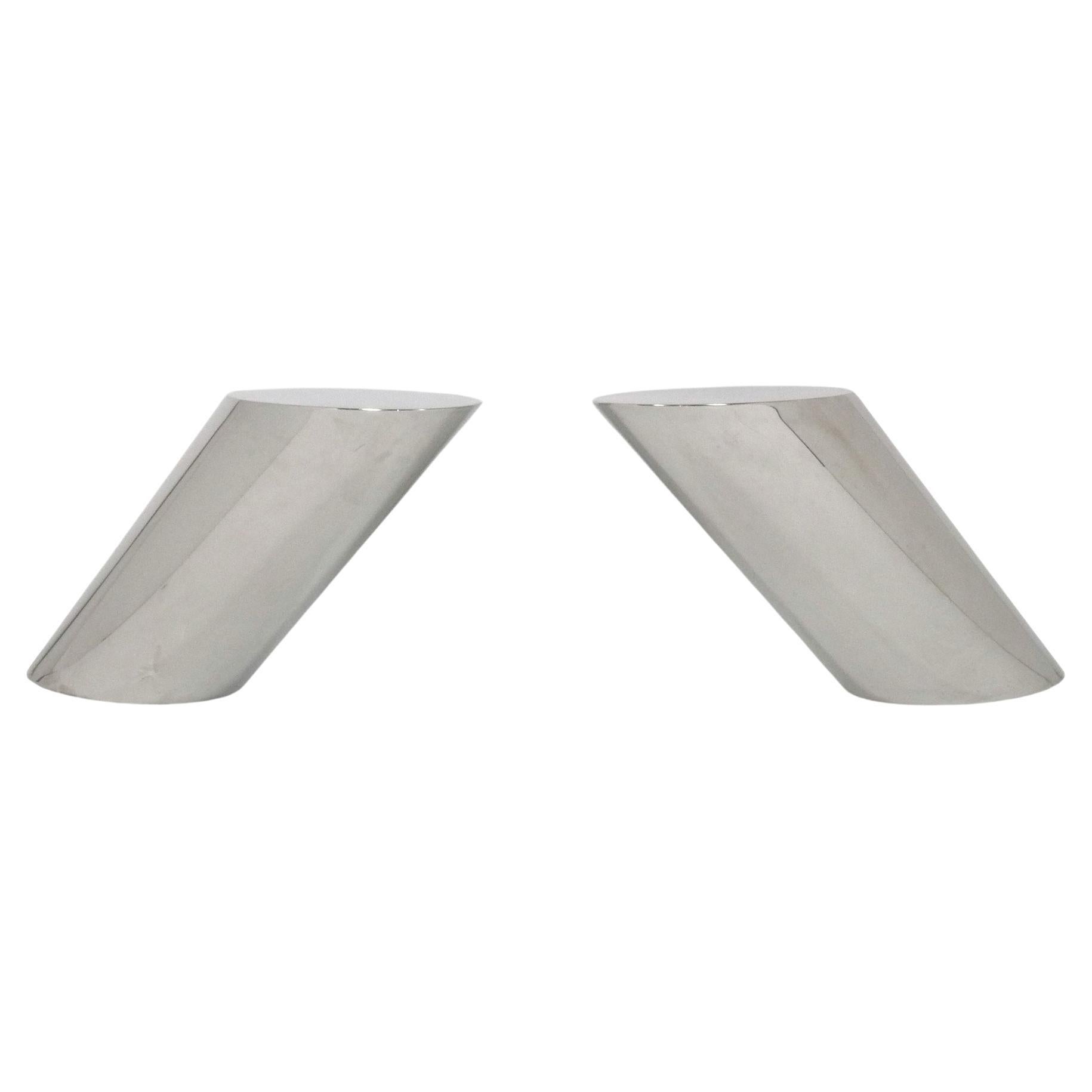 J. Wade Beam Zephyr Model Sculptural End Tables Mid Century Modern in vendita