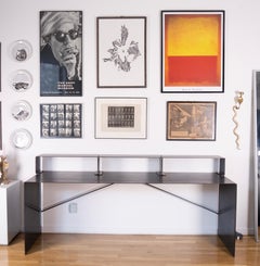J1 Blackened Steel Desk by Edelman New York