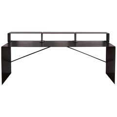 J1 Blackened Steel Desk by Edelman New York