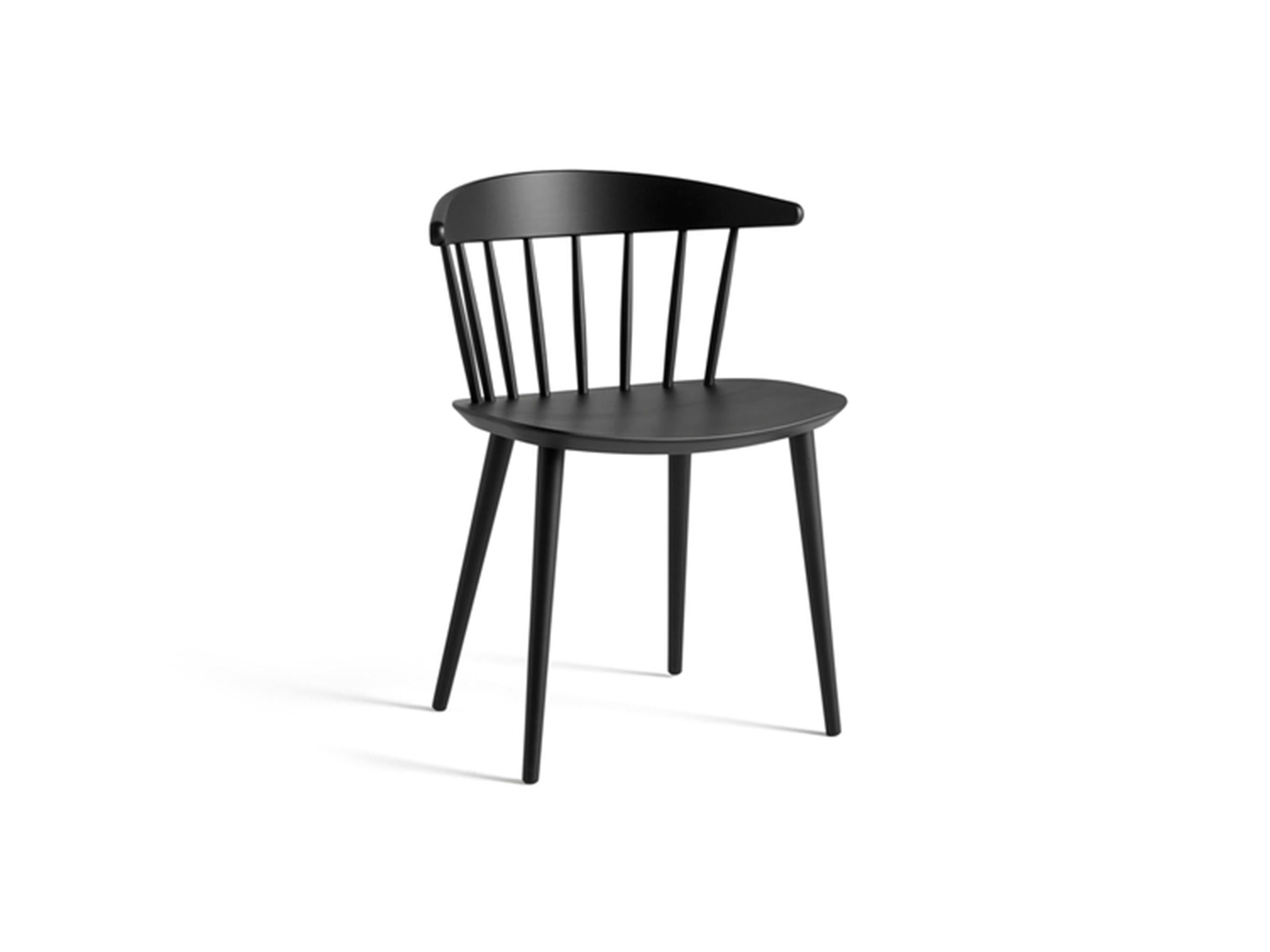 J104 Silla Serie J , Negro ,  Diseño de Jørgen Bækmark, para Hay en venta 1