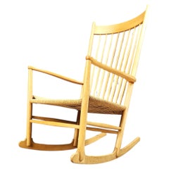 J16 rocking chair by Hans Wegner for FDB Mobler, 1960s