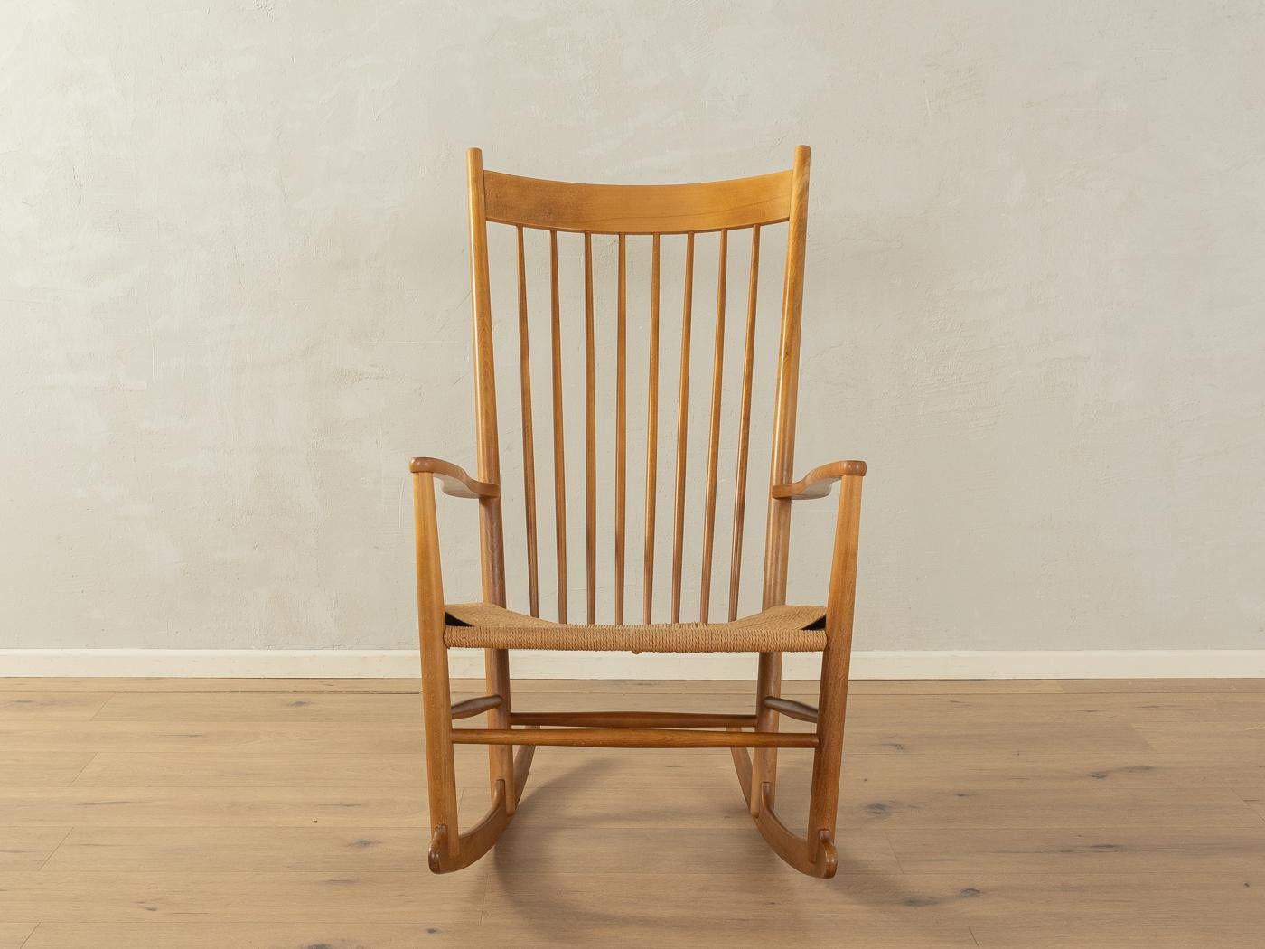 Mid-20th Century J16 Rocking chair, Hans J. Wegner  For Sale