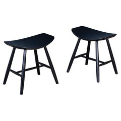 J36 Stools by Ejvind A. Johansson for FDB Møbler, Denmark, 1960s, Set of 2