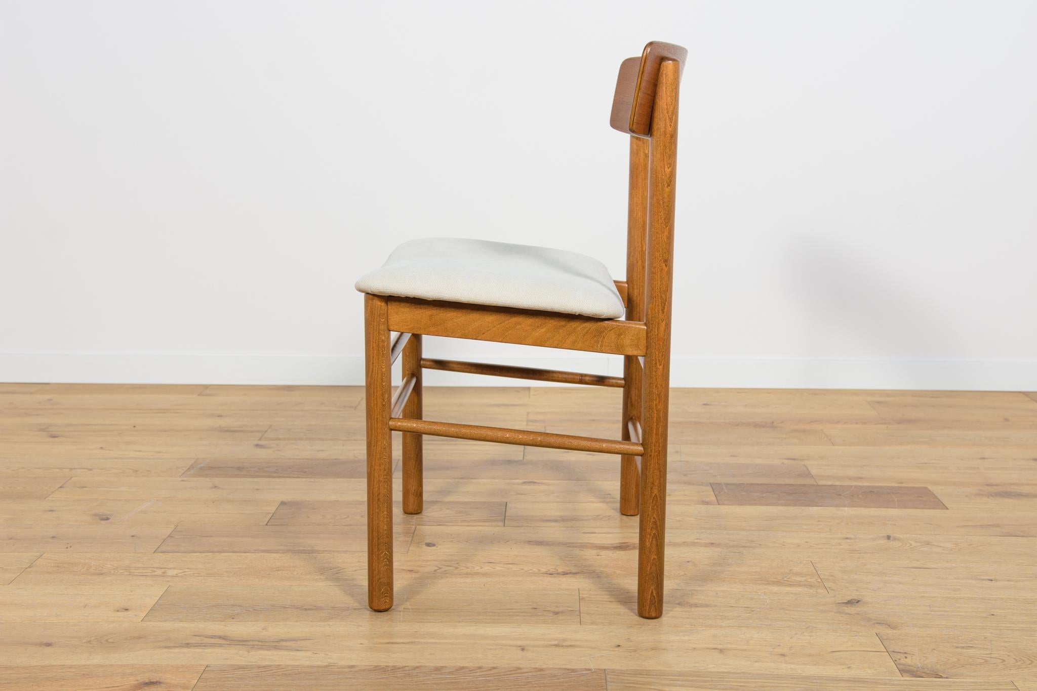 J39 Folkchairs Chairs by Børge Mogensen for Farstrup, 1950s, Set of 6 For Sale 3