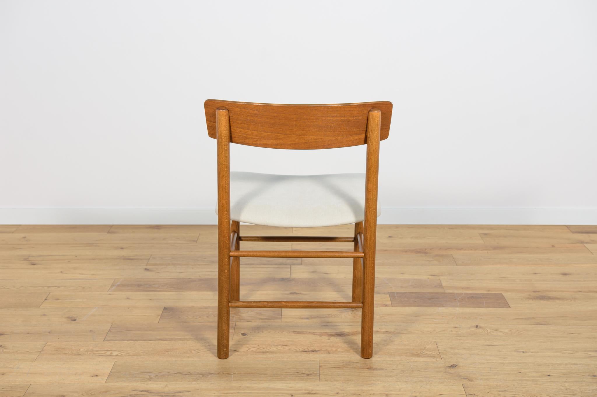 J39 Folkchairs Stühle von Børge Mogensen für Farstrup, 1950er Jahre, 6-teilig im Angebot 5