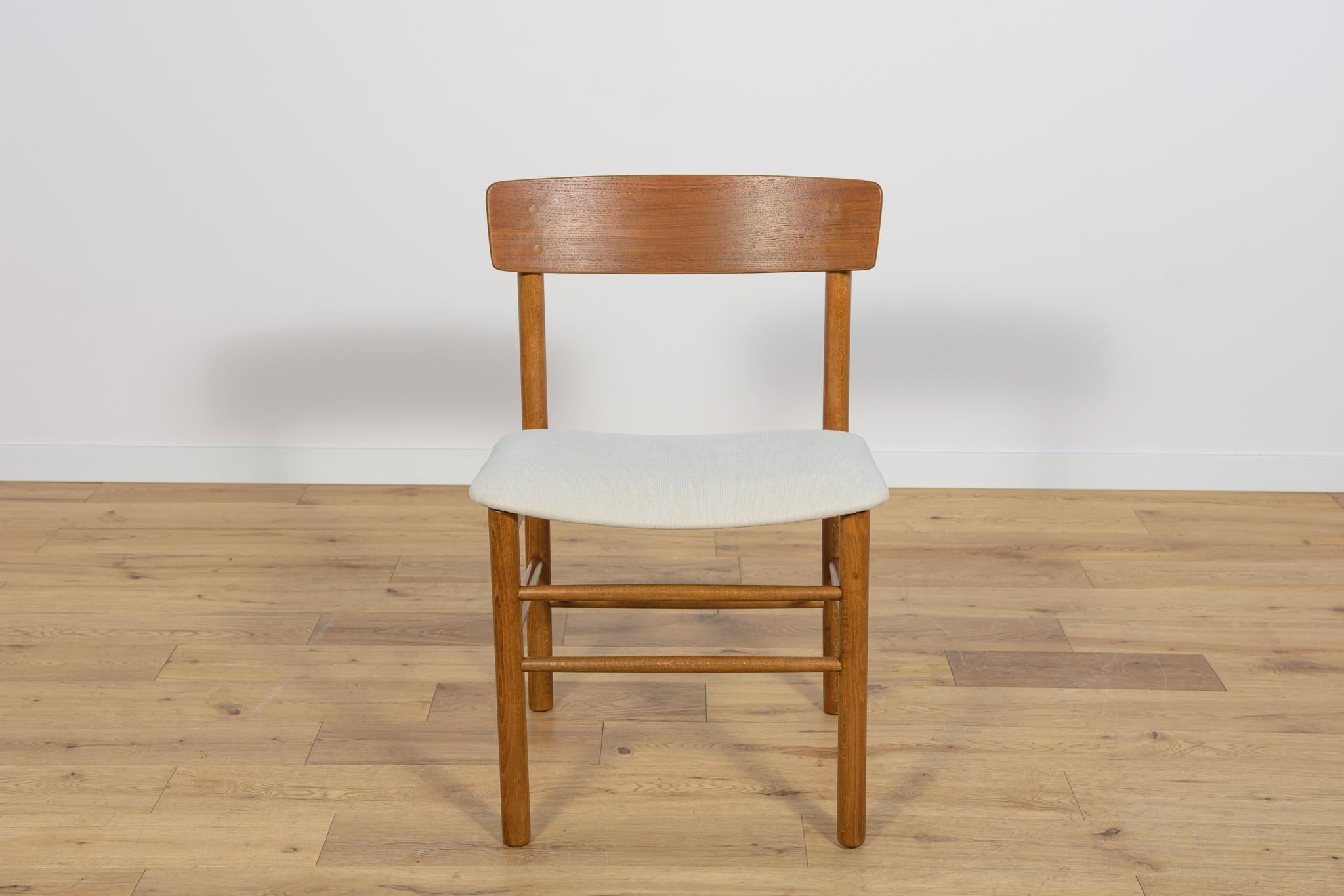 J39 Folkchairs Stühle von Børge Mogensen für Farstrup, 1950er Jahre, 6-teilig (Mitte des 20. Jahrhunderts) im Angebot