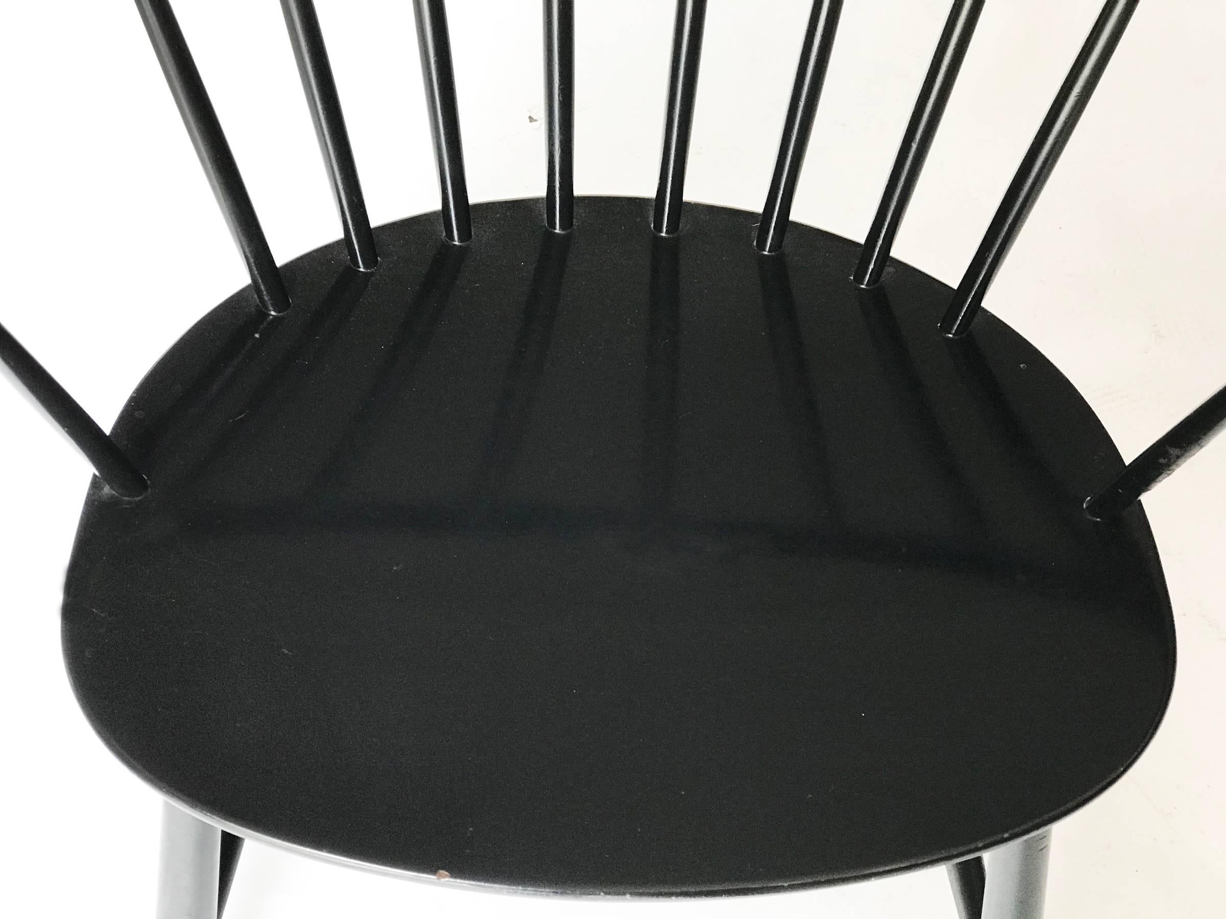 J64 Chair by Ejvind Johansson for FDB Mobler, 1957 For Sale 3