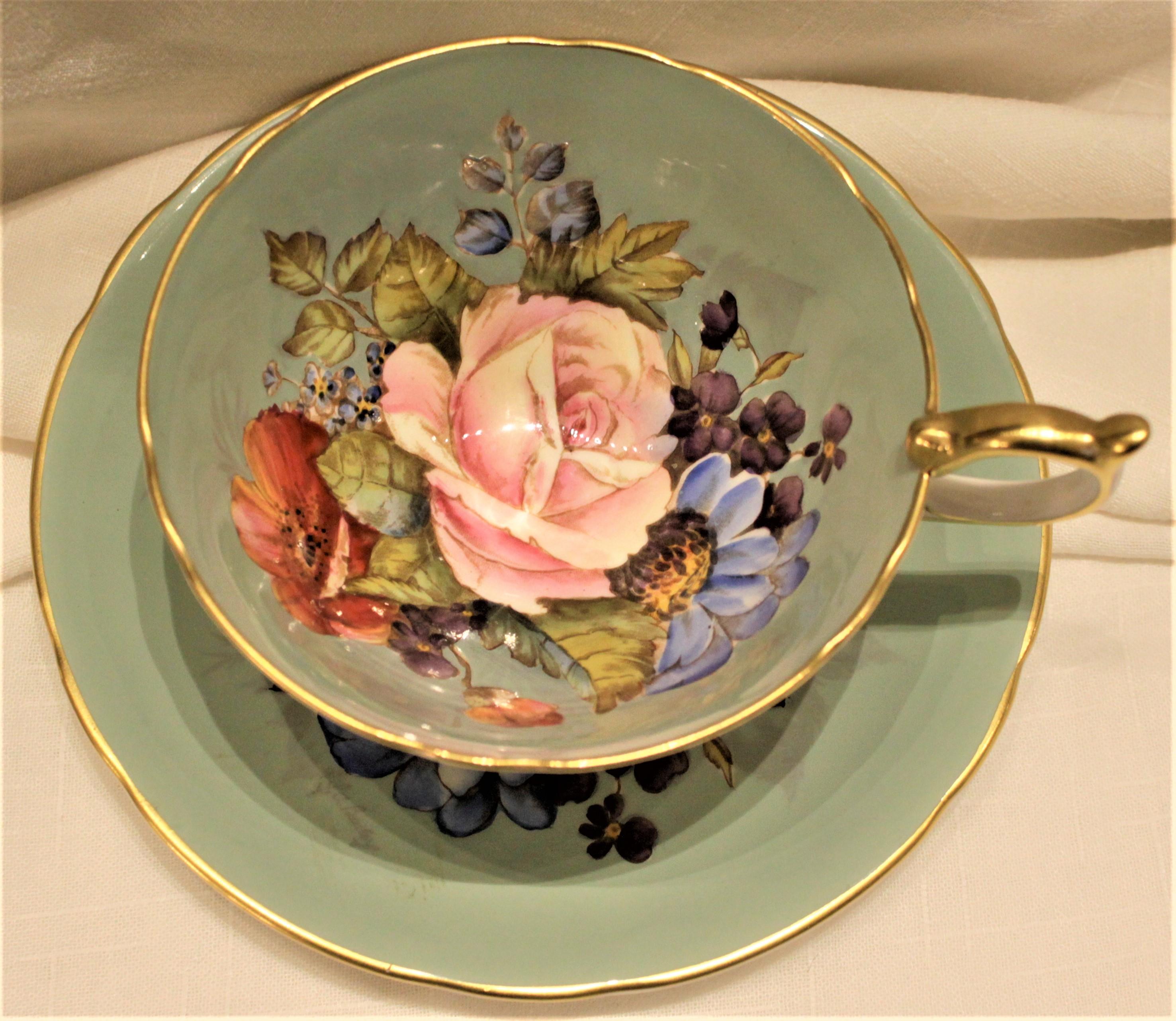aynsley cabbage rose teacup