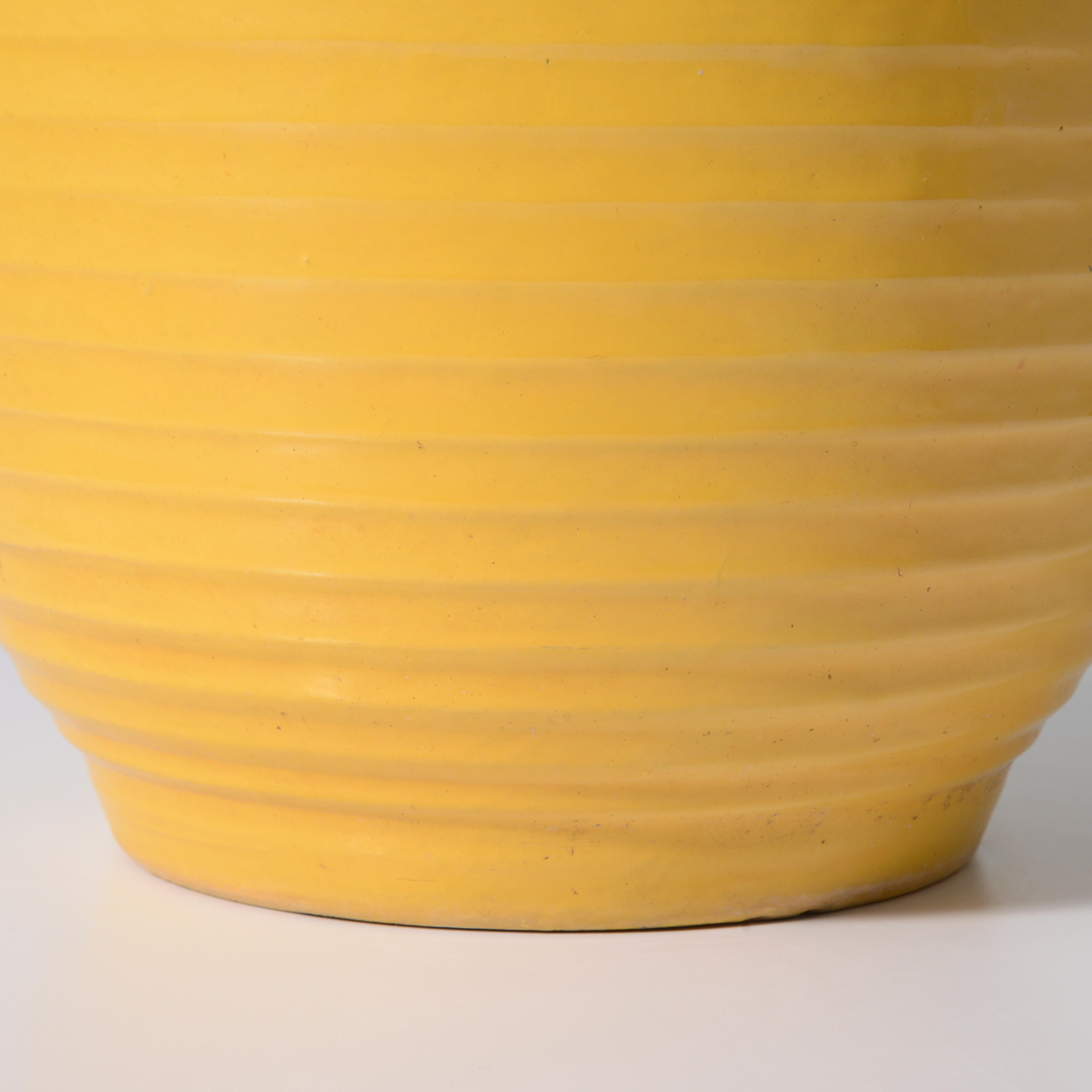 J.A. Bauer Pottery Ringware Jardinières / Pots, 10.25 