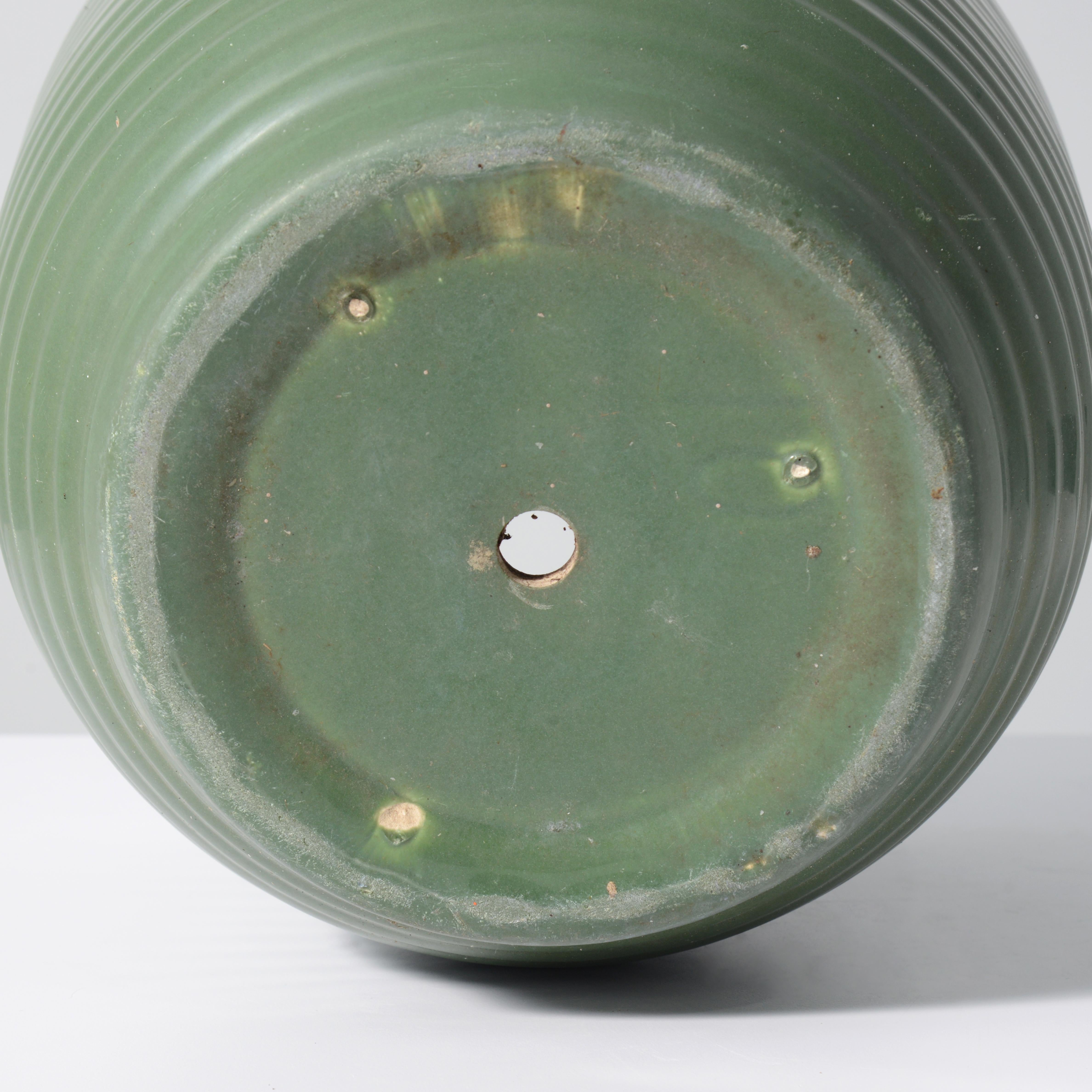 Arts and Crafts J.A. Bauer Pottery Ringware Jardinières / Pots, 10.25 