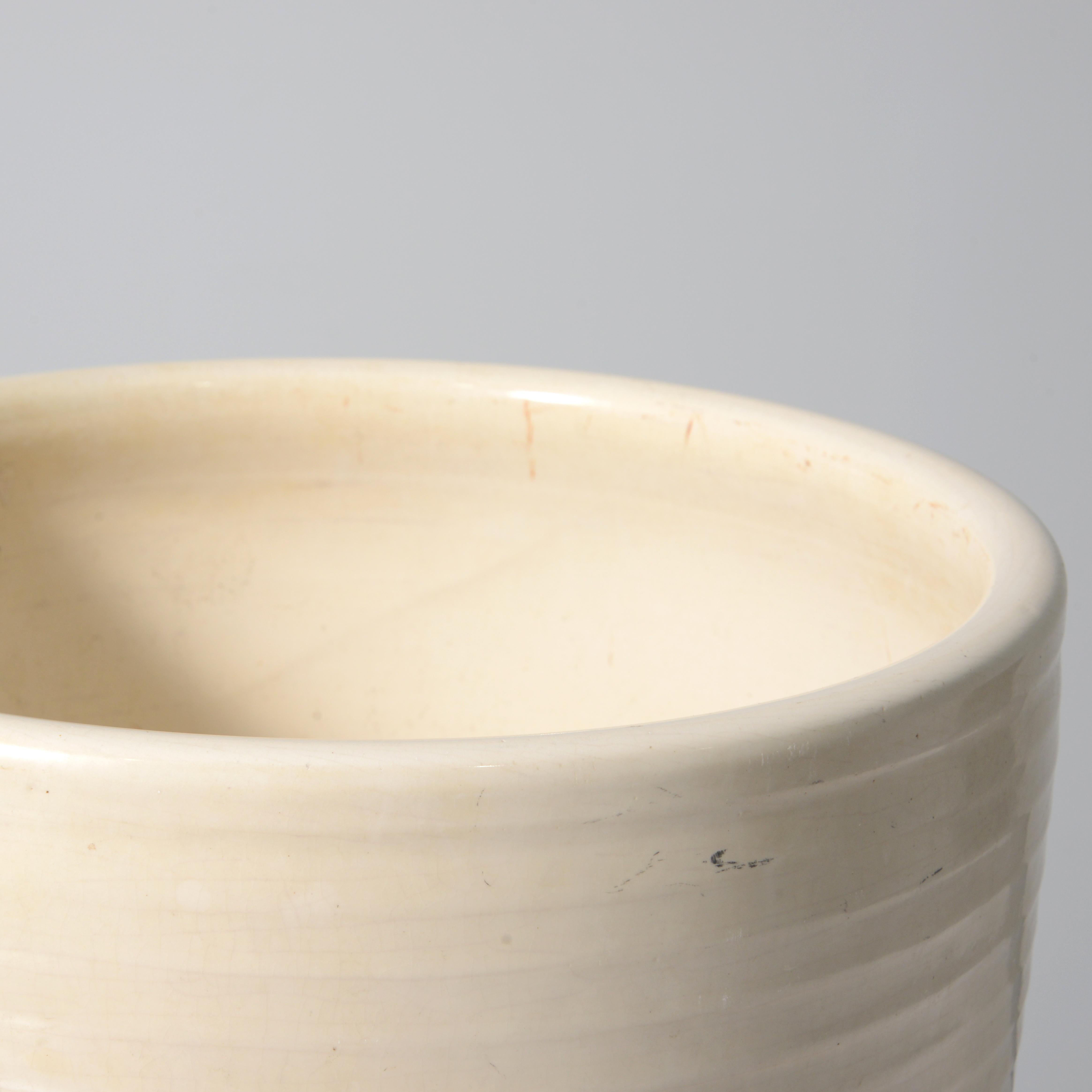 J.A. Bauer Pottery Ringware Jardinières / Pots, 10.25 