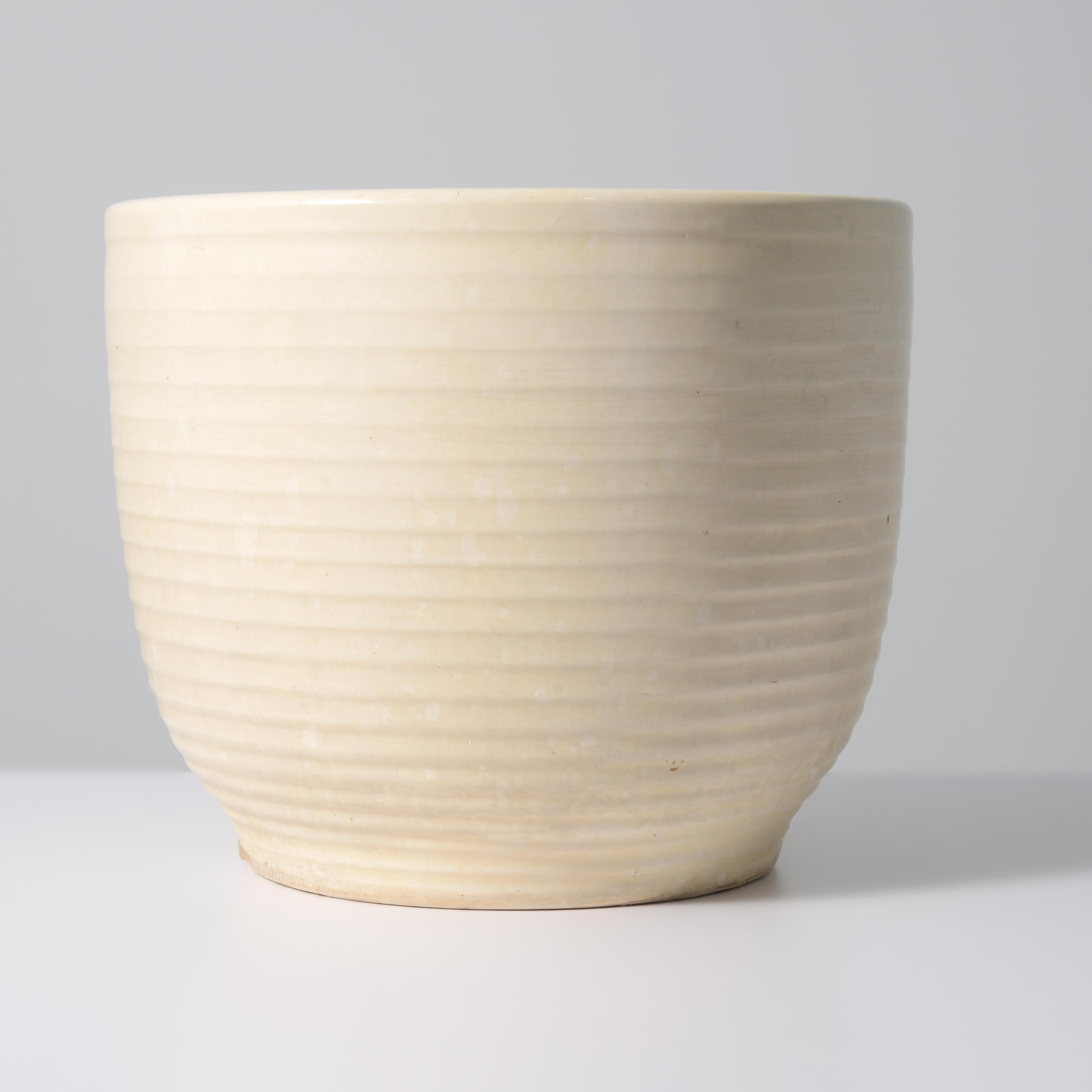 Céramique J.A. Bauer Pottery Ringware Jardinières / Pots, 10.25 