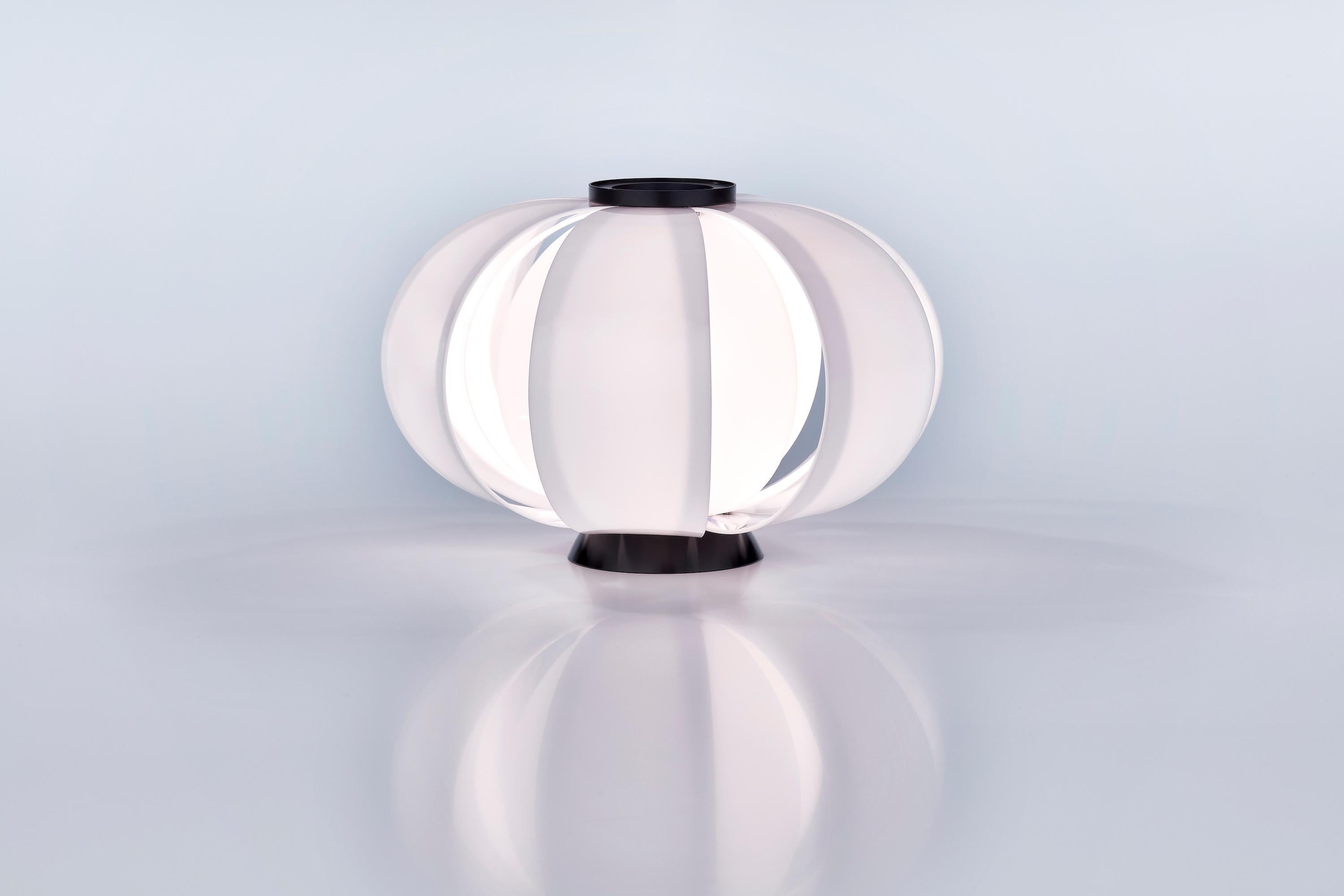 J.A. Lámpara de mesa Coderch 'Disa Mini' en blanco para Tunds en venta 3