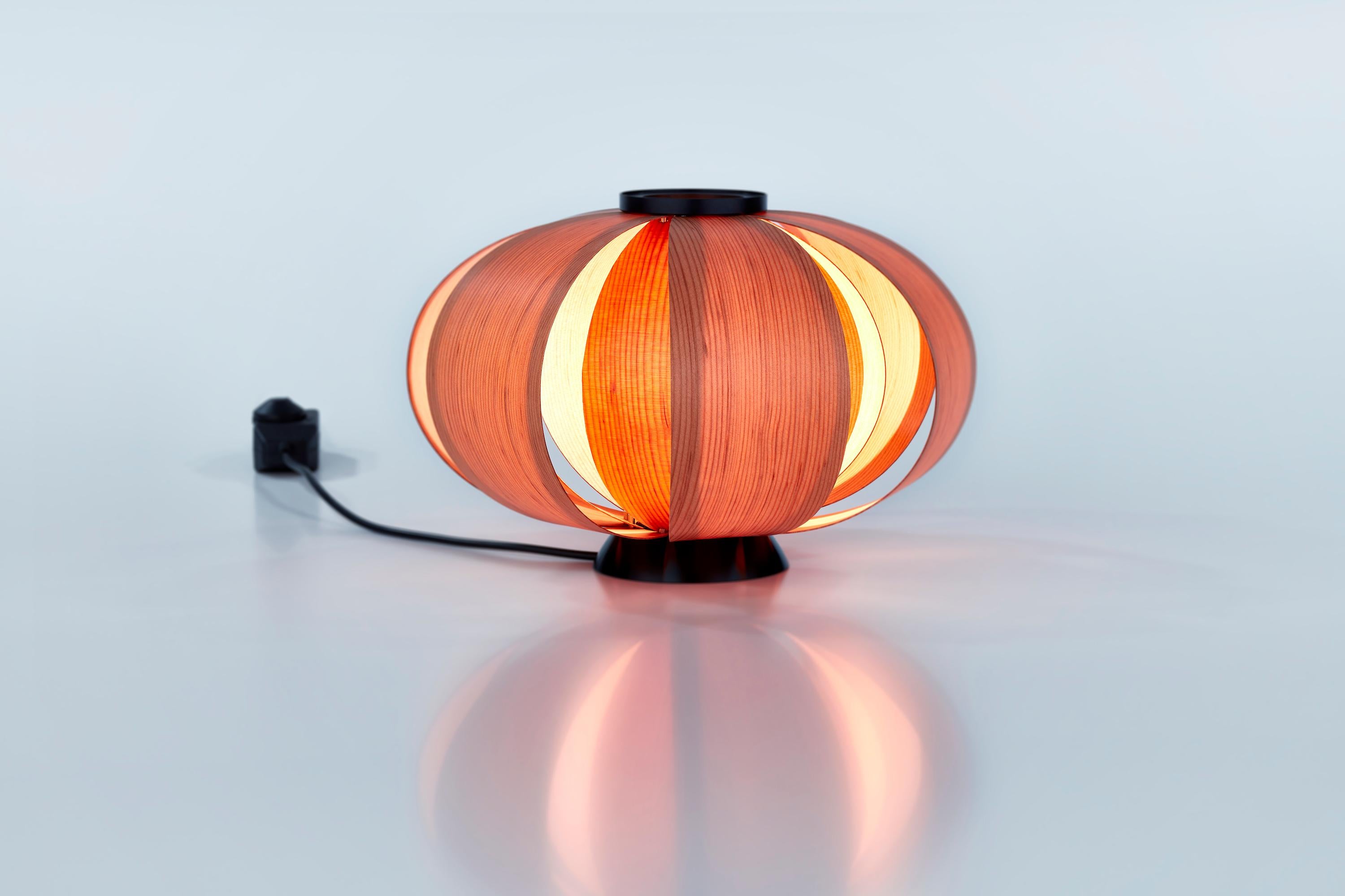 J.A. Lampe de table Disca Mini en bois Coderch pour Tunds en vente 8