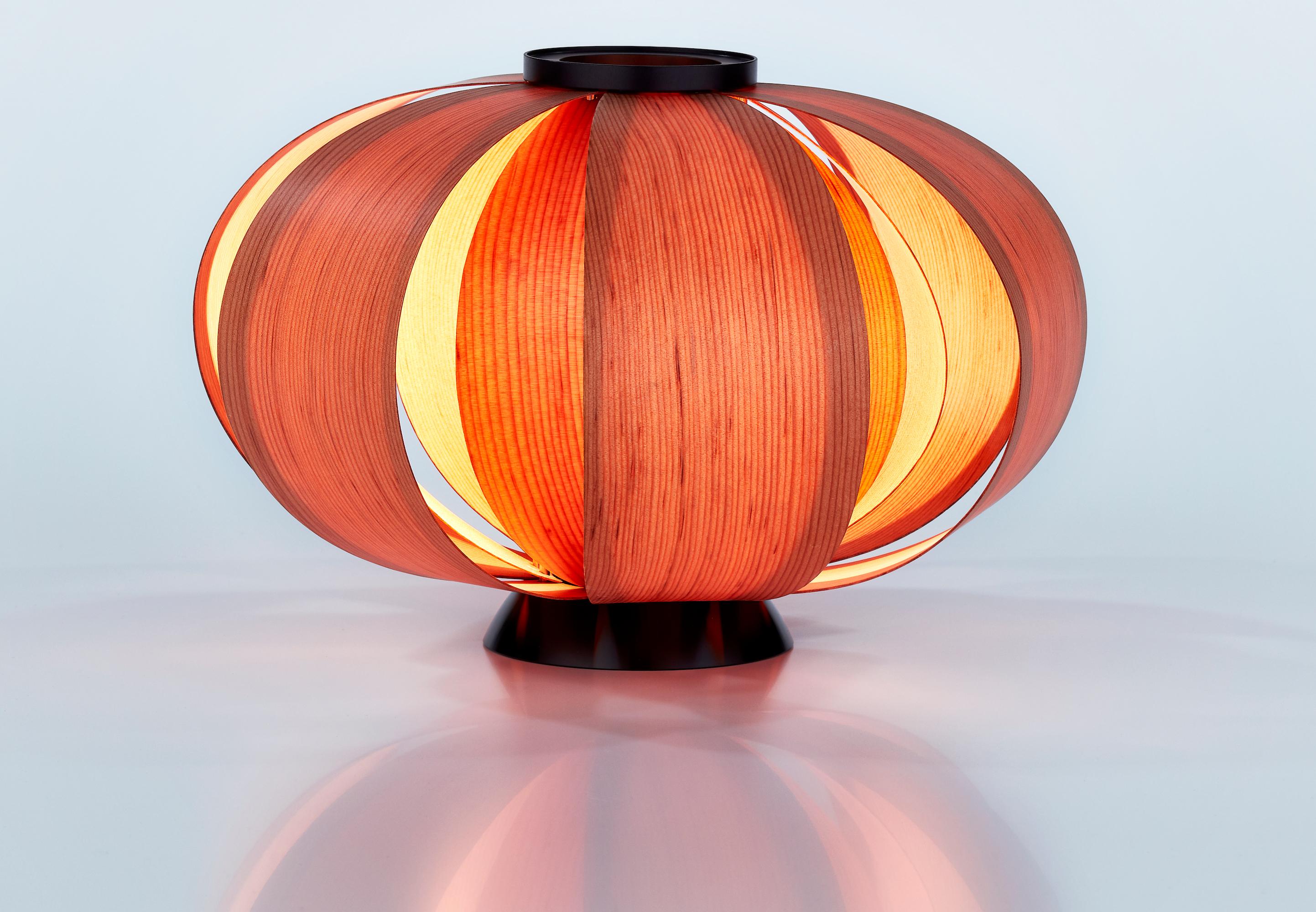 J.A. Coderch 'Disa Mini' Wood Table Lamp for Tunds For Sale 1