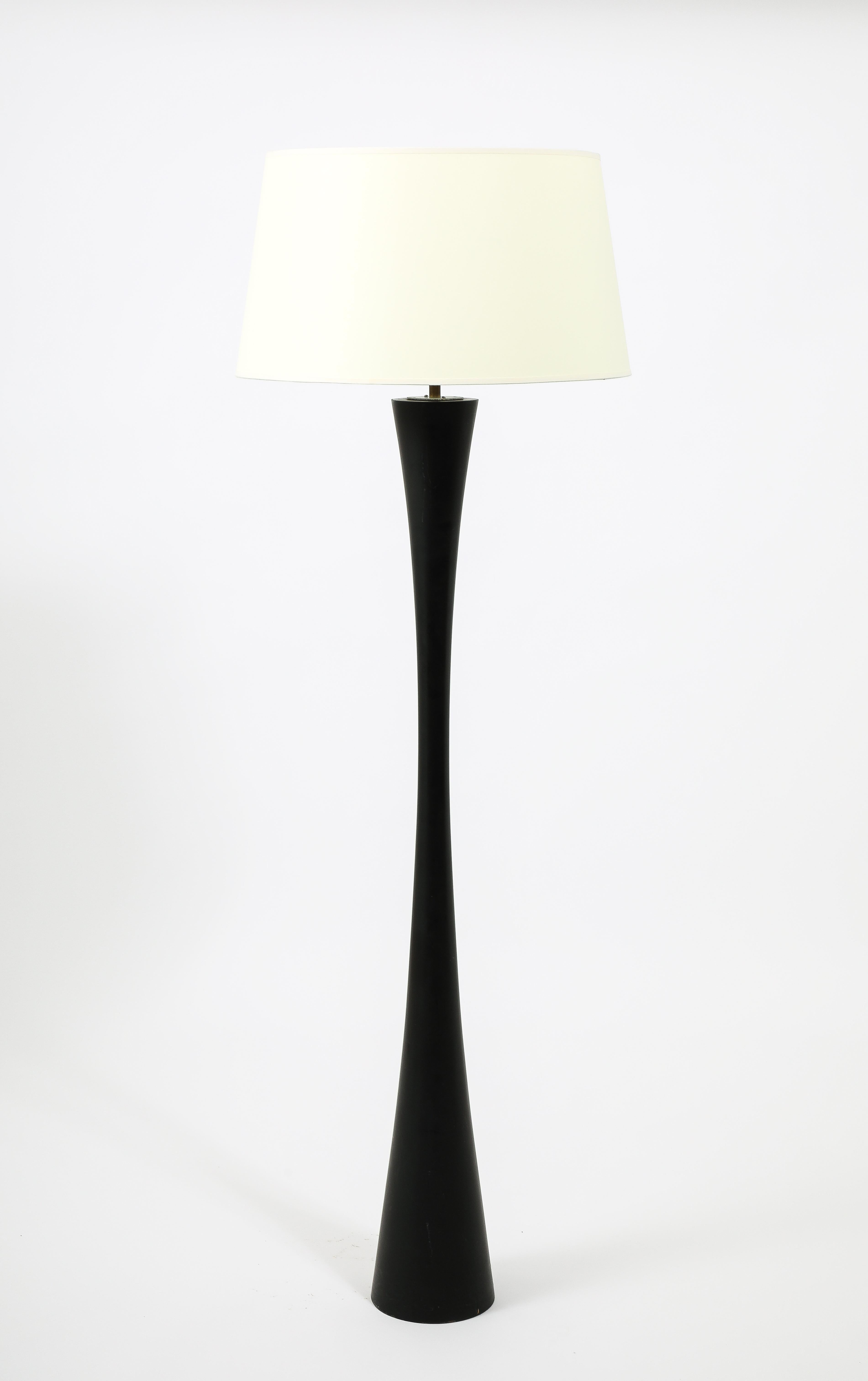 J.A Motte “Diabolo” Floor Lamp, France 1960's In Good Condition For Sale In New York, NY