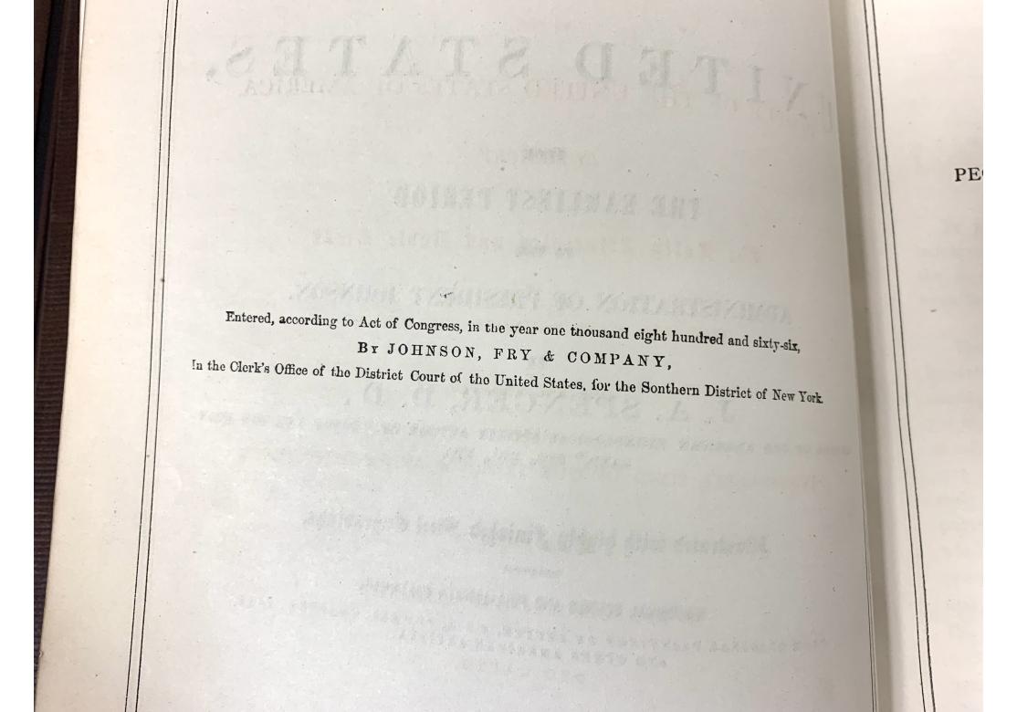 J.A. Spencer, History United States, Complete 4 Vol. Set, 1866 For Sale 8