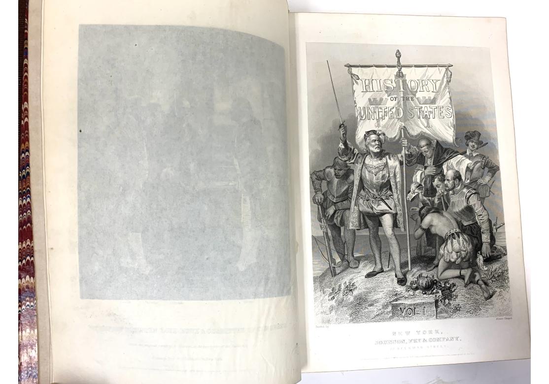 J.A. Spencer, History United States, Complete 4 Vol. Set, 1866 For Sale 9