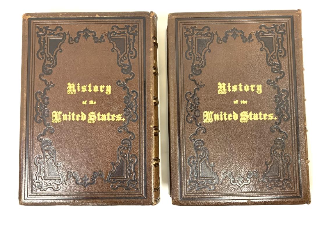 19th Century J.A. Spencer, History United States, Complete 4 Vol. Set, 1866 For Sale